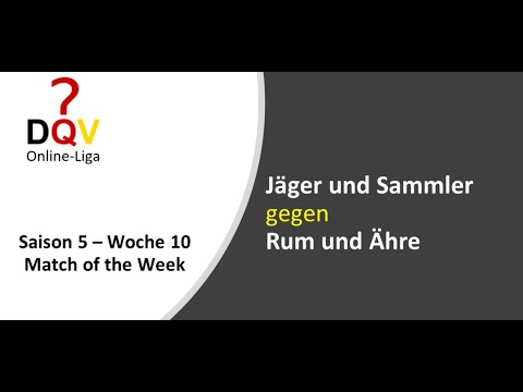 DQV Online-Liga Saison 5 - Woche 10 - Match of the Week