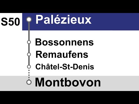 annonces TPF » S50 Palézieux — Montbovon | RER Fribourg/Freiburg | SLBahnen