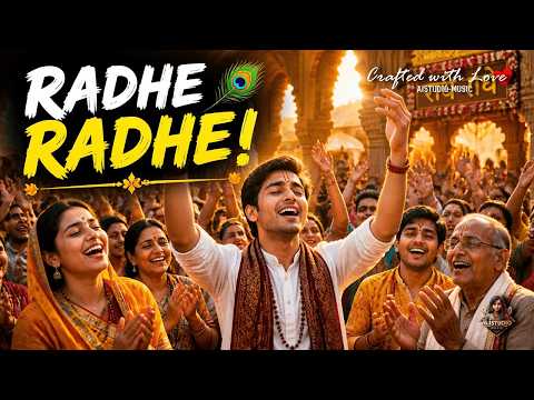 खो जाओगे इस भक्ति में! - राधे-राधे गाया करो | Radhe Radhe Bhajan – Devotional Hindi Song | AIStudio-Bhakti video thumbnail