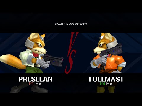 Preslean (Fox) v FullMast (Fox) | Smash the Cave @ETSU #77