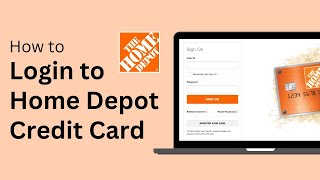 Home Depot Credit Card Login Sign In 2024 (Easy Tutorial) !