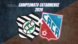 FIGUEIRENSE X CARLOS RENAUX - AO VIVO