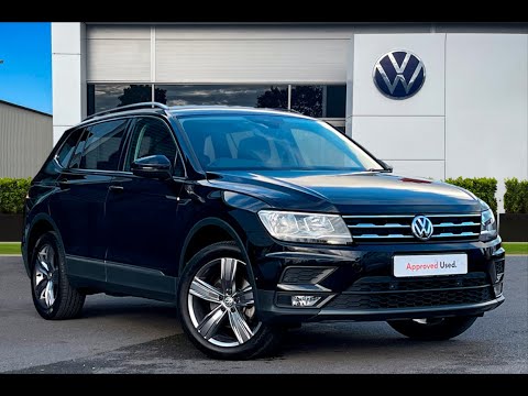 Approved Used Volkswagen Tiguan Allspace 2.0 TDI Manual 150ps Deep Black | Wrexham Volkswagen