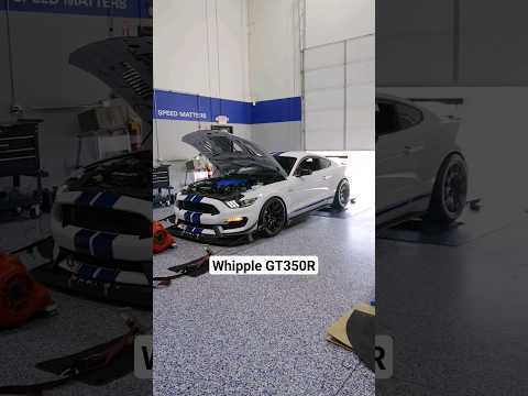 Supercharged GT350R hits the dyno!