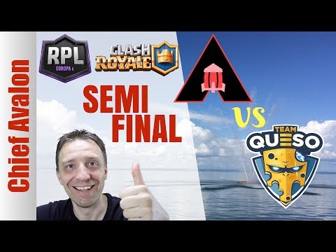 RPL EUROPE II SEMI FINAL: REDDIT ALPHA vs TEAM QUESO | Clash Royale League
