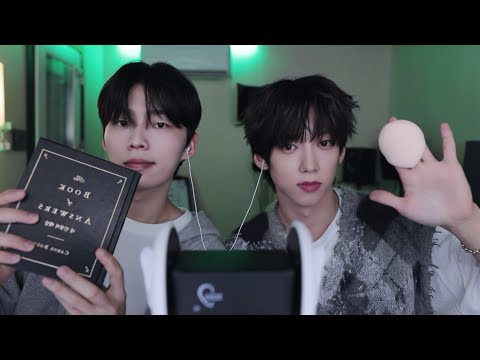 ASMR Ear Cleaning and Ear Digging with AMPERS&ONE KAMDEN | Puffing Sounds, Eating Sounds, and Mor...