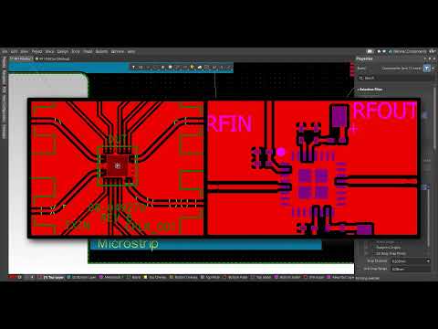 RF Design in the PCB: Transmission lines (coplanar)
