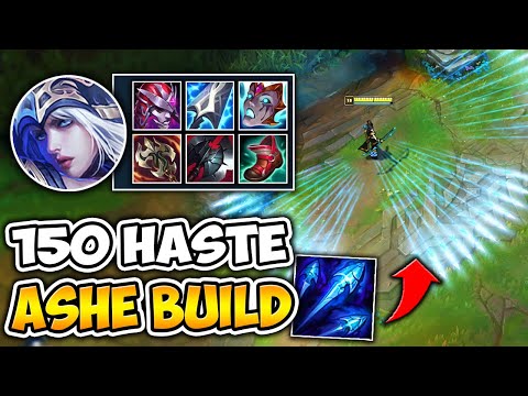The Most ANNOYING Ashe Build Ever Created (150 Ability Haste Spam Bot)