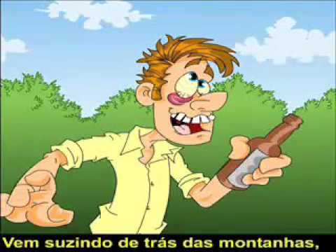 O bêbado Oia o Trem #Piadas