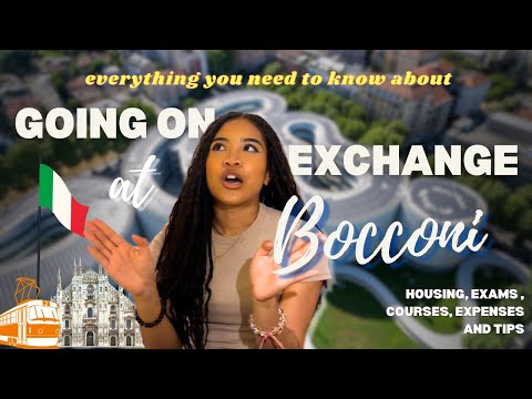 EVERYTHING you *SHOULD KNOW* being an EXCHANGE STUDENT AT BOCCONI: Exams, Housing, Courses & More