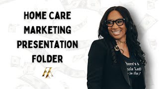 Home Care Marketing Presentation Folder