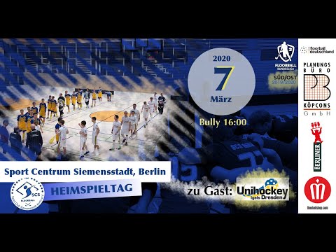 2. Floorball Bundesliga: SCS Berlin vs. Igels Dresden