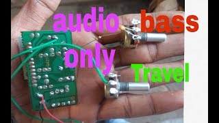 how to make high audio  Bass and treble control circuit add 6263kit and 4440kit||using 100k volume||