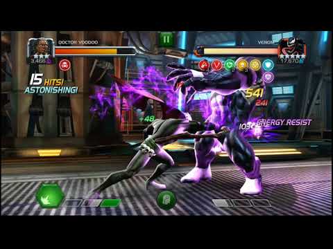 3* Dr. Voodoo VS 4.3.6 Final Boss Venom [ Fully Buffed/ All linked boosts active ]