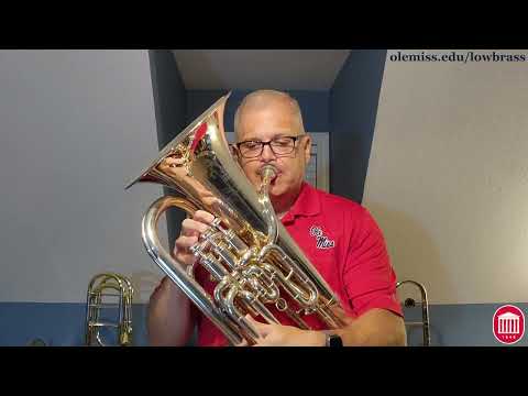 Mississippi Lions All-State Band Euphonium Audition Etudes Year B: “Alla breve” by Böhme