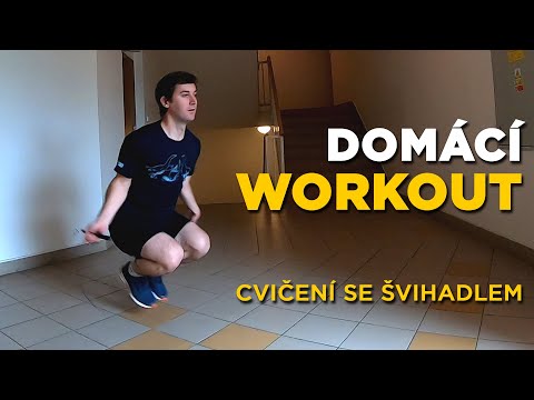 Domácí workout: cvičení se švihadlem pro badminton – koordinace a odrazy