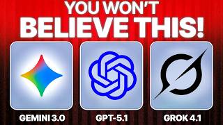 Gemini 3.0 + ChatGPT 5.1 + Grok 4.1 AI SEO is INSANE!