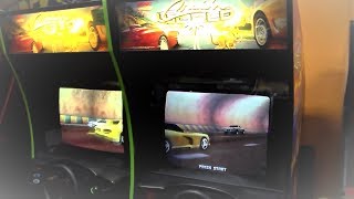 Nintendo's Cruis'n World Arcade - Cool Dual Driver Attract Mode Video
