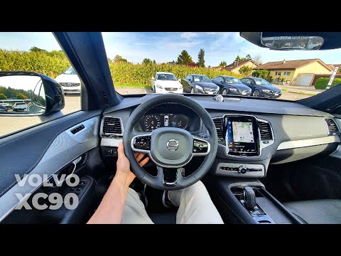 New Volvo XC90 Recharge 2022 Test Drive POV