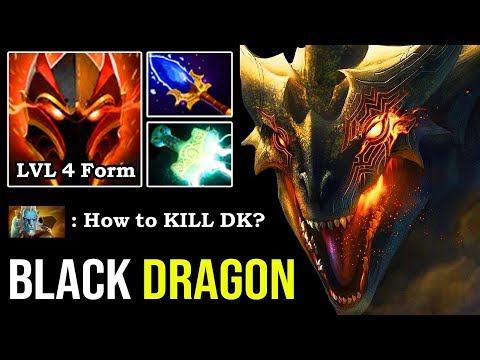 MOST SATISFYING RIGHT CLICK EVER Lvl 4 Elder Dragon Form MID Dragon Knight 100% Deleted PL DotA 2