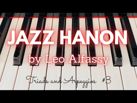 【Jazz Hanon】#3 Thirds and Arpeggios