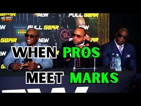 When PROS Meet MARKS | Hurt Syndicate at AEW Full Gear Media Scrum