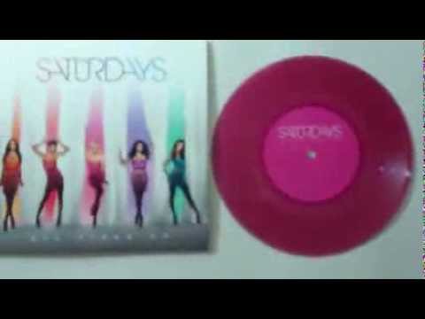 The Saturdays - All Fired Up Vinyl Unbox