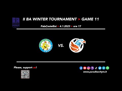 Highlights 2° BA Winter Tournament 2023 - Game 11 - Kiokobasket Caserta vs. Sokol Prazsky