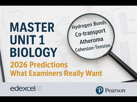 Edexcel IAL Biology Unit 1 (WBI11) 2026 ULTIMATE REVISION GUIDE | Every Topic You NEED to Know