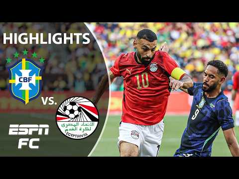 Brazil 2-1 Egypt 