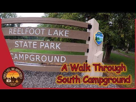 A Walk Through Review of South Campground at Reelfoot Lake State Park, Tn