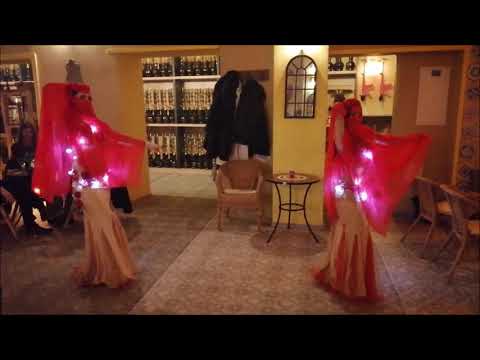 Baris and Dina from FATIMA Prešov - Christmas Dance, bellydance, veil dance
