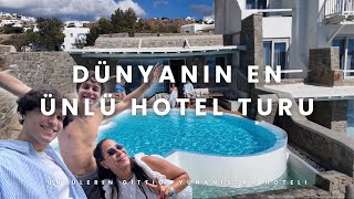 DÜNYANIN EN ÜNLÜ HOTEL TURU (Ünlülerin gittiği  Yunanistan hoteli)
