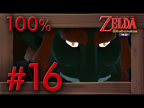 Zelda The Wind Waker HD 100% Walkthrough Part 16 | Forsaken Fortress & Boss Helmaroc King Wii U