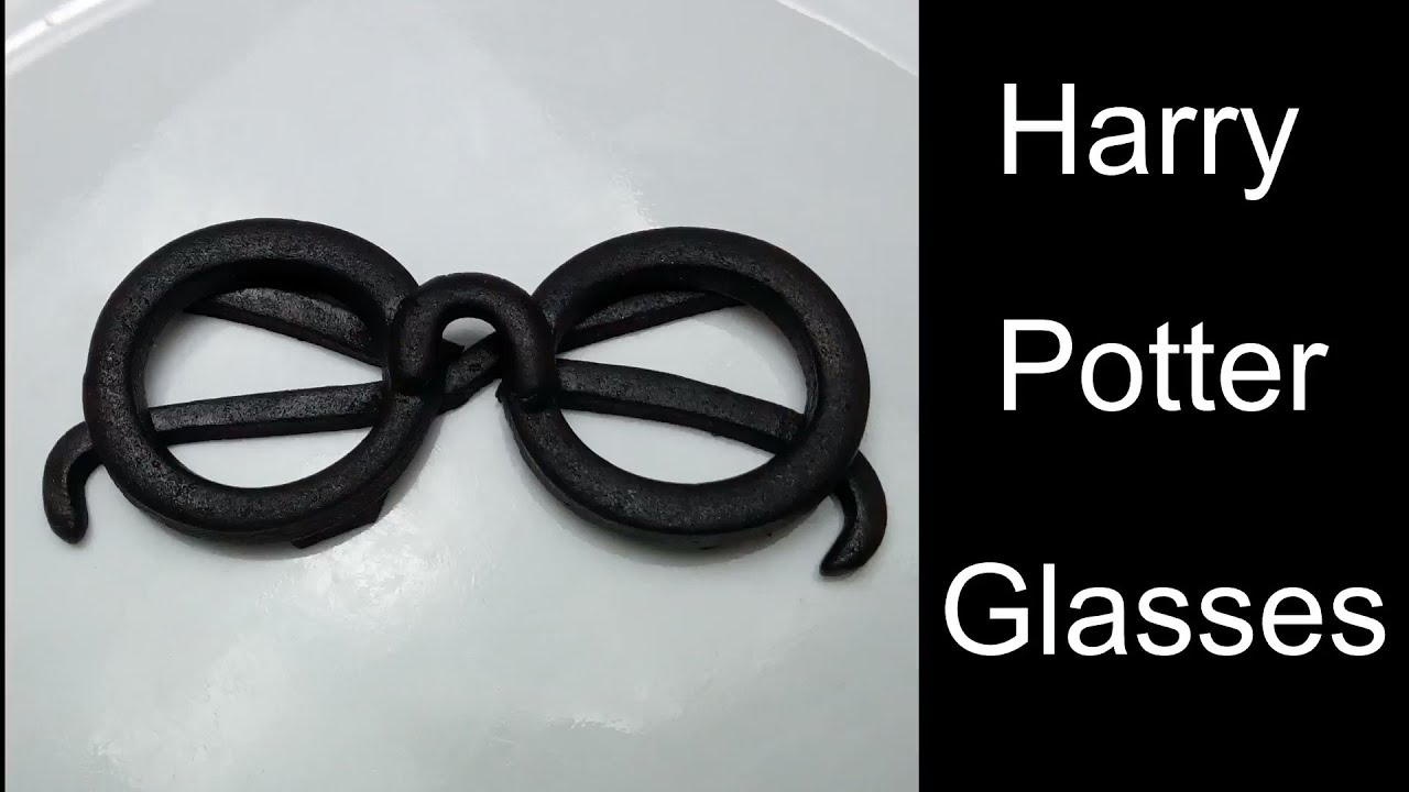 Harry Potter Glasses | Harry Potter Glasses Fondant Cake Topper