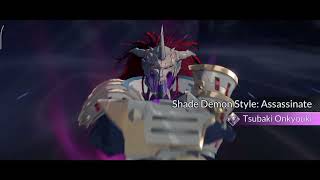 Taimanin Squad — Onkyouki Tsubaki All Skills