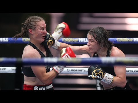 Katie Taylor Vs Delfine Persoon II Highlights - WBA IBF WBO WBC RING Titles