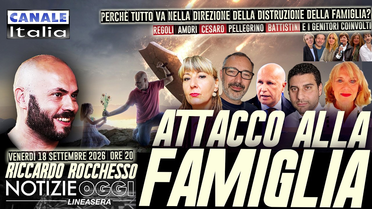 Perchè tutto va nella direzione della distruzione della Famiglia ? | Canale Italia