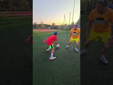 One Contact Feint - Mega move ! Tutorial For You #trenerdryblingu #football #footballskills