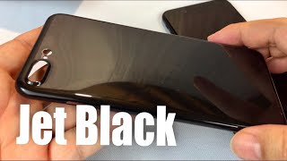 totallee The Scarf (Jet Black) Thinnest, Ultra Light, Slim Skin Case Cover For Apple iPhone 7 Plus