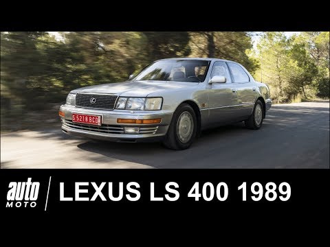 LEXUS LS 400 1989 Essai de la 1ère LEXUS Auto-Moto.com