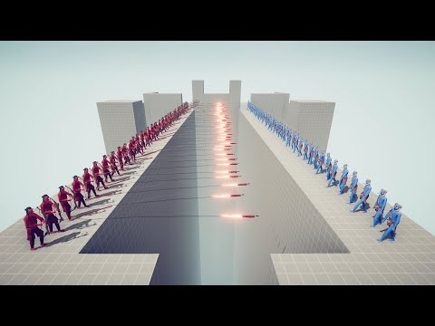 45 Spear thrower vs every Ranged units - Tabs - Totally Accurate Battle Simulator