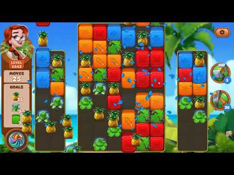 Lost Island Blast Adventure Level 1443 NO BOOSTERS - A S GAMING