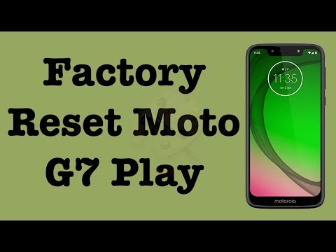 How to Factory Reset Moto G7 Play | Hard Reset Moto G7 Play | NexTutorial