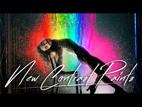 Testing ALL THE NEW CONTRAST PAINTS and shades!