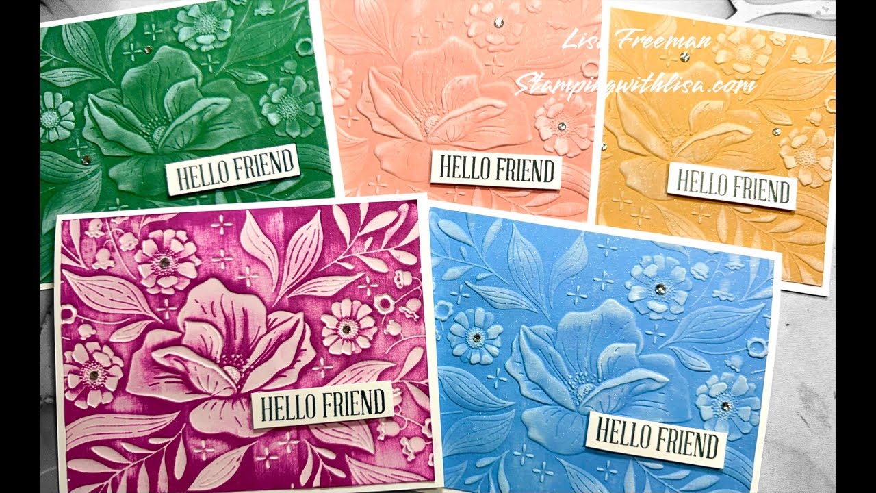 New Catalog Unboxing and Floral Spray Embossing Folder!!!