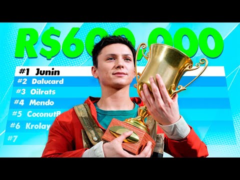 Como eu ganhei o Mundial valendo R$ 600.000,00 reais