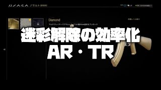 【CoD:BOCW:PC】迷彩解除の効率化！AR・TR編