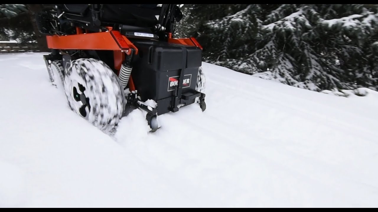 The Power Wheelchair for Off-Roading: BOUNDER