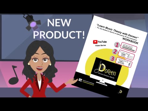 Learn Music Theory with Doreen WORKBOOK1,2,3 PROMO